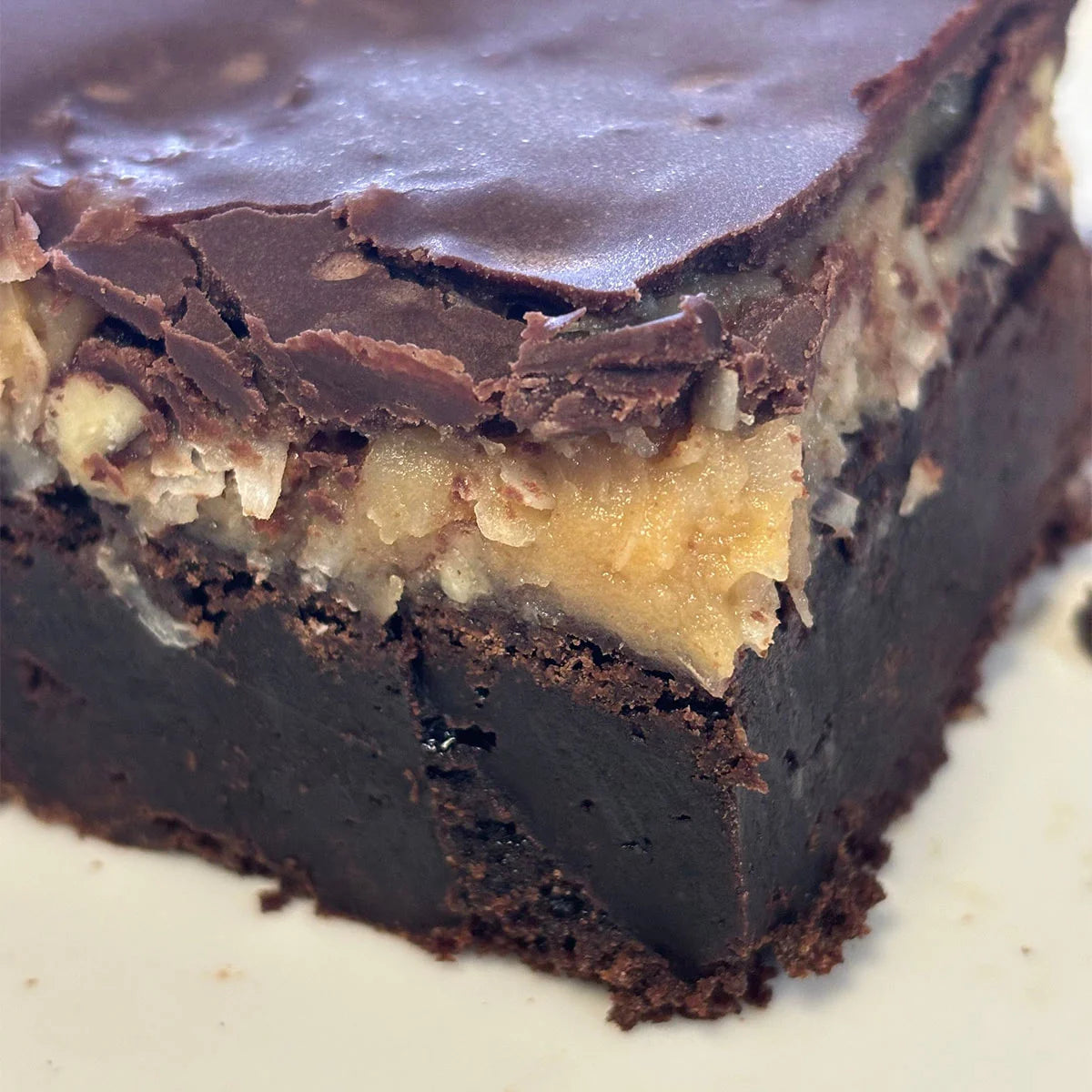 German Chocolate Brownies