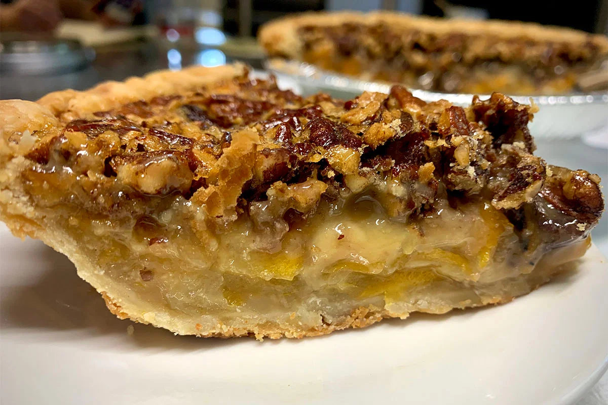 Peach Pecan Pie